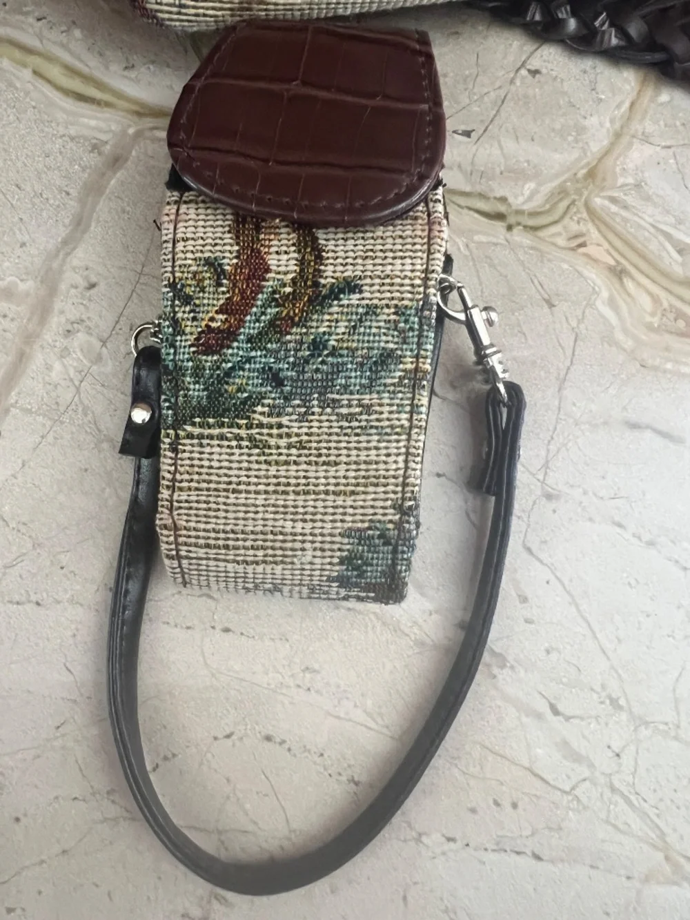 Vintage Texas Leather horse purse